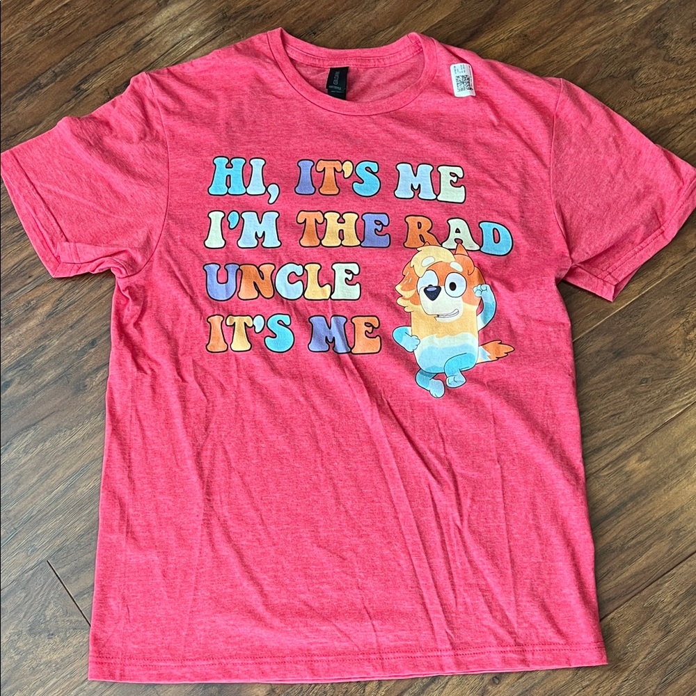 Men’s Bluey Uncle Rad T-Shirt
